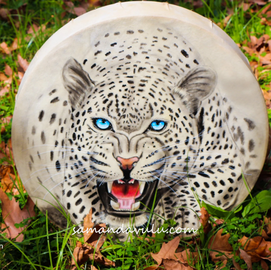 KAR KAPLANI şaman davulu 1